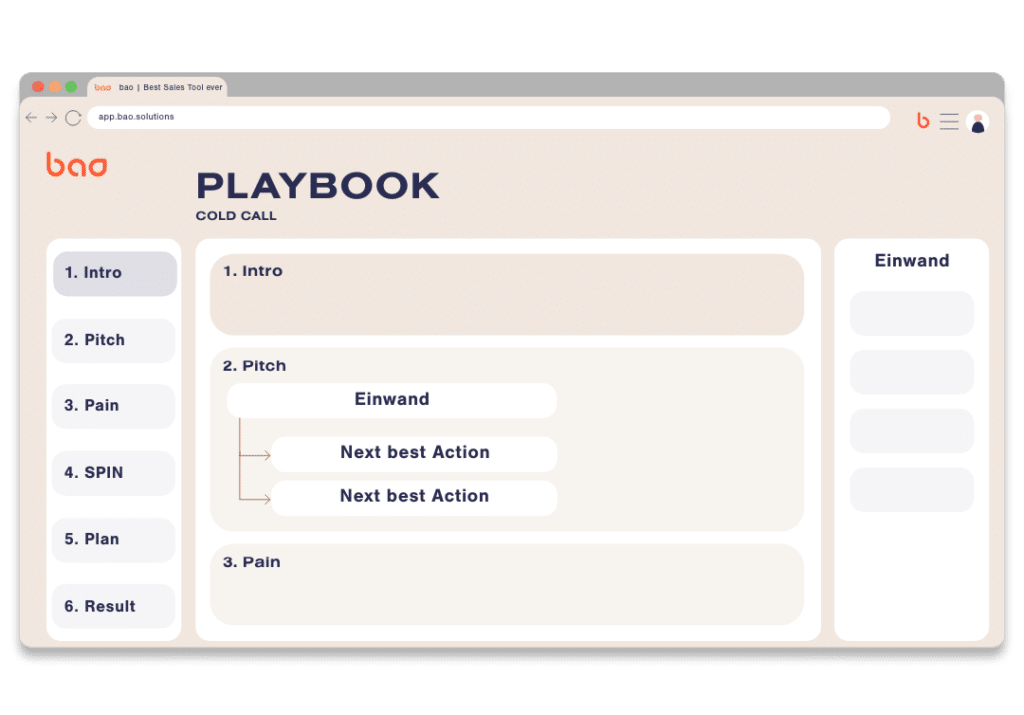 Playbook bao Ansicht