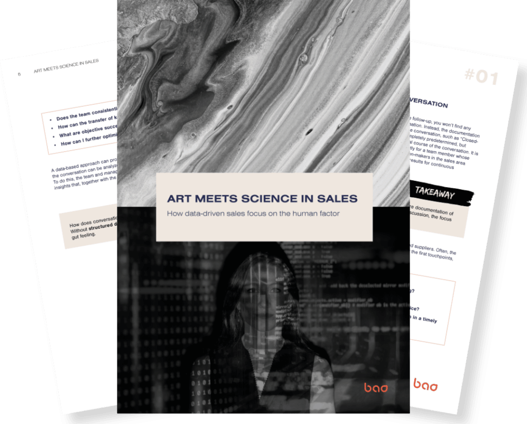 sales content art meets science